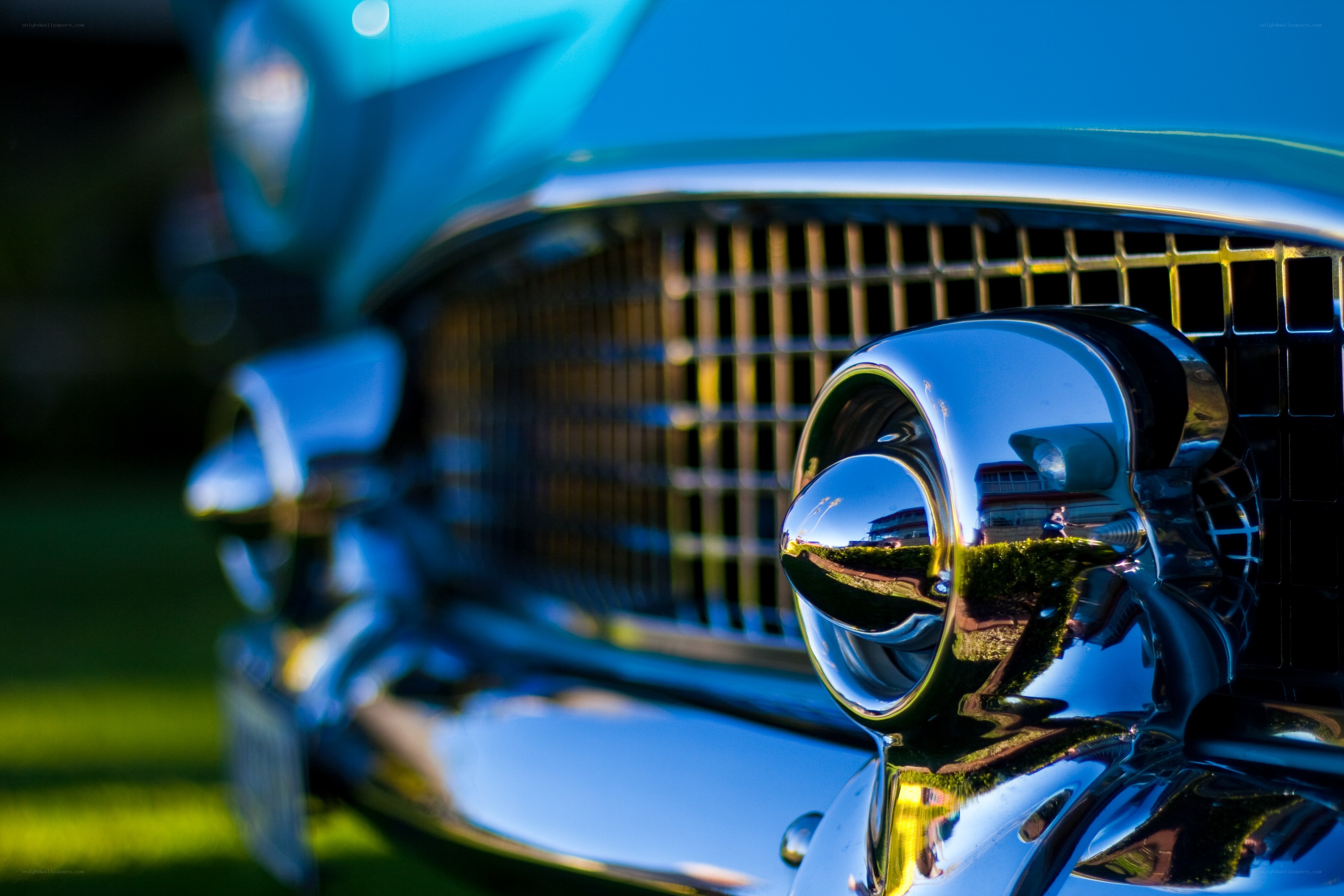 Classic car front grille
