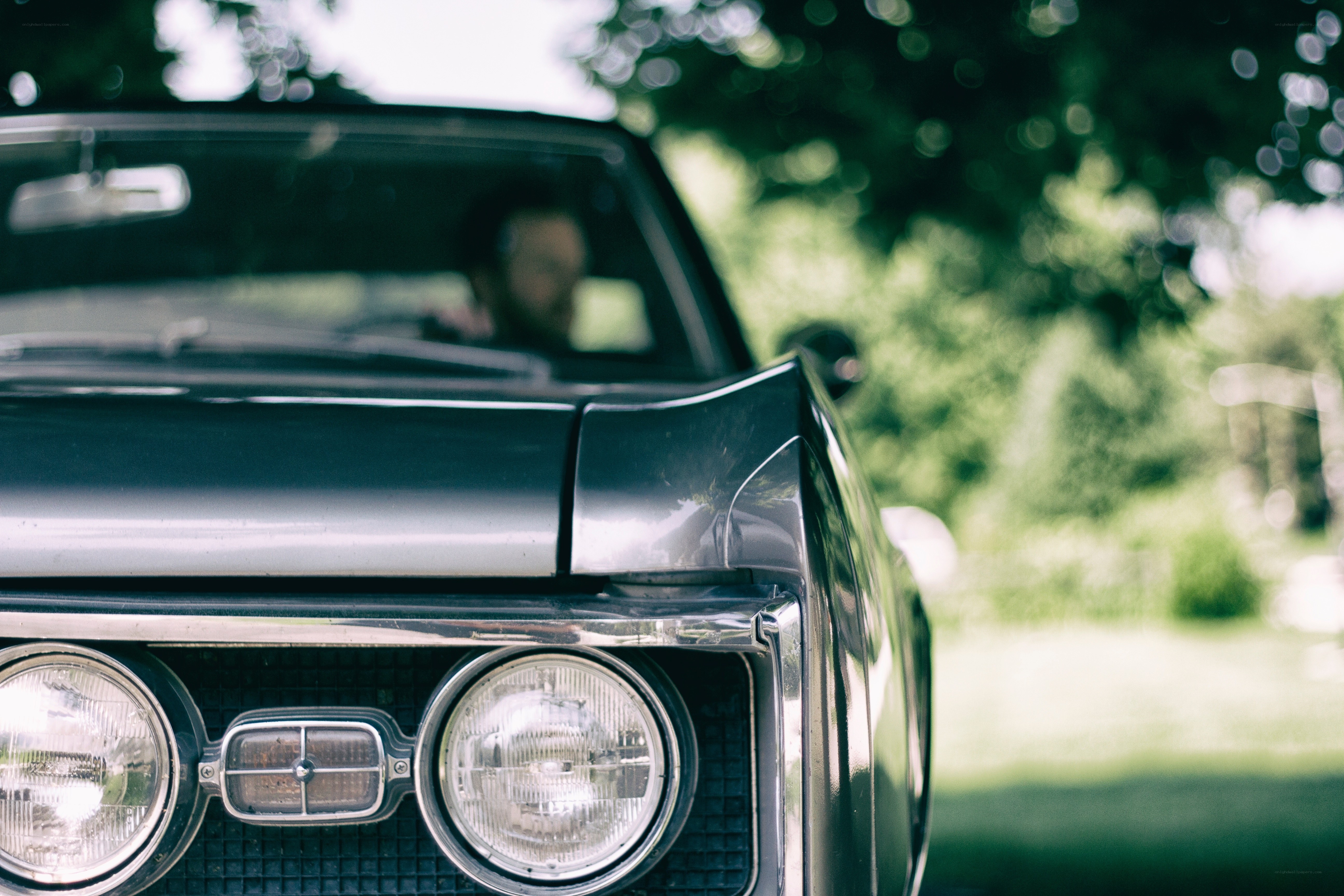 classic car front view