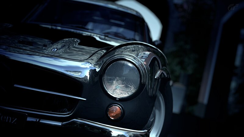 classic car front view