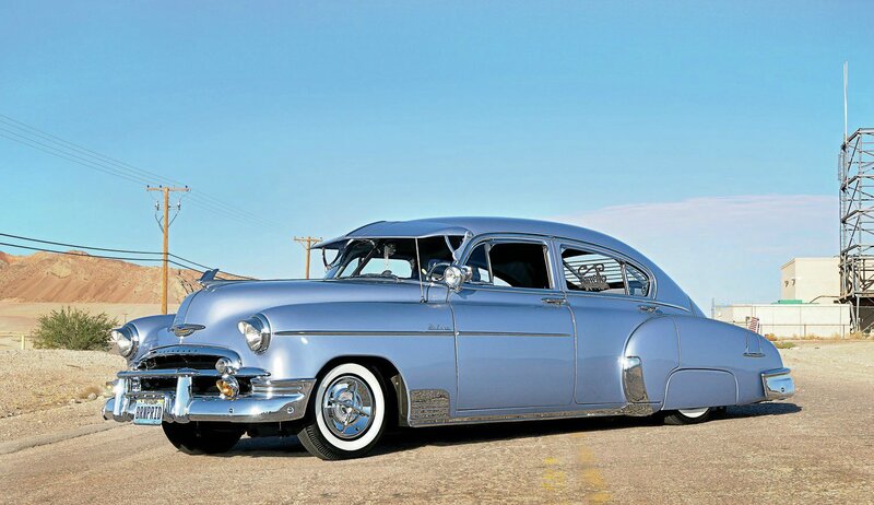 Classic Car in Desert