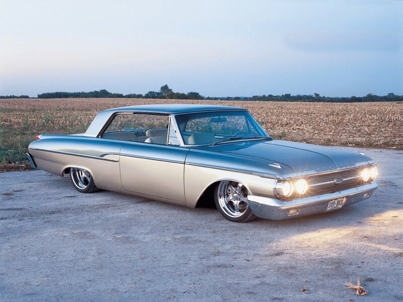 Classic Car in Field