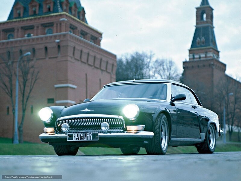 Classic car in Moscow