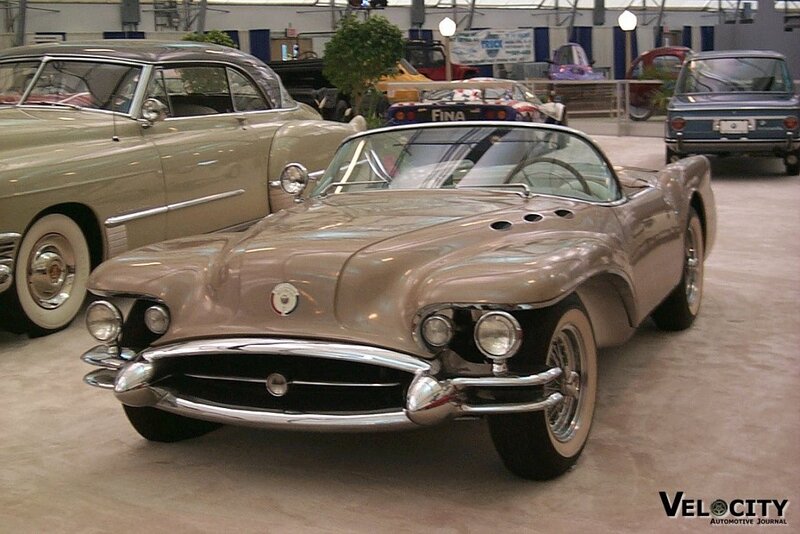 Classic Car in Showroom