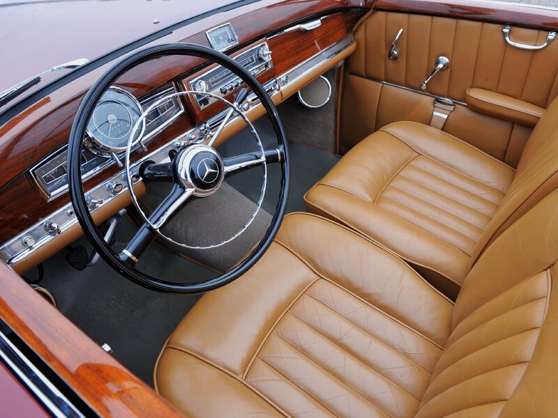 Classic car interior