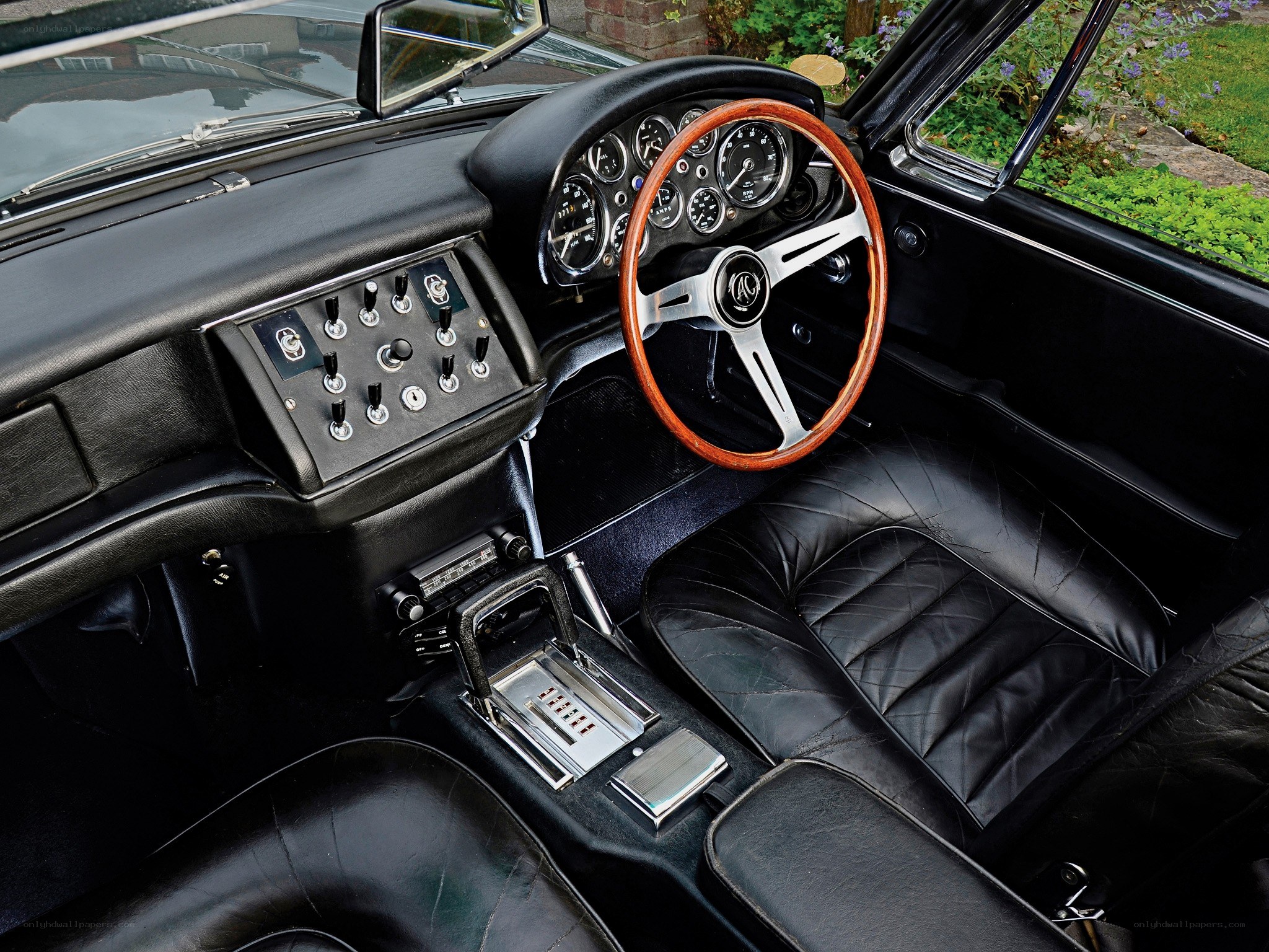 classic car interior