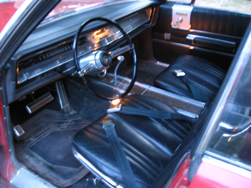 classic car interior
