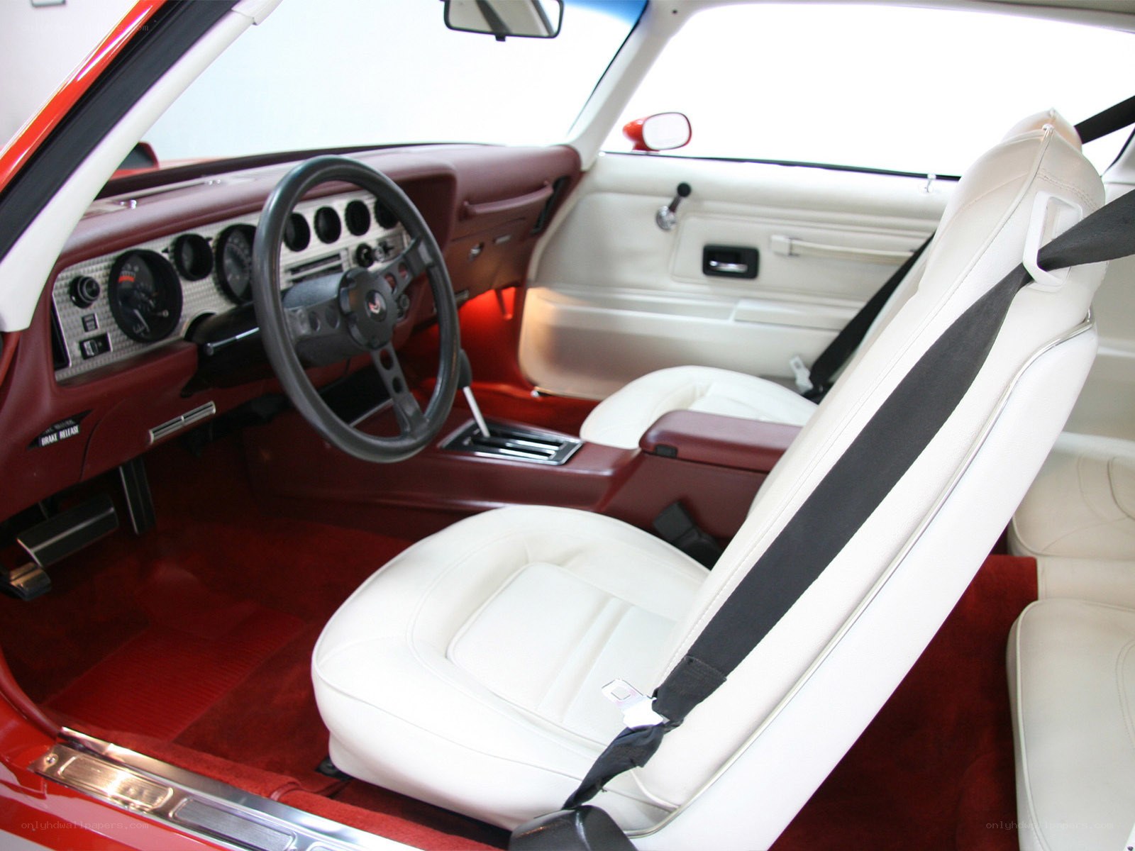 classic car interior