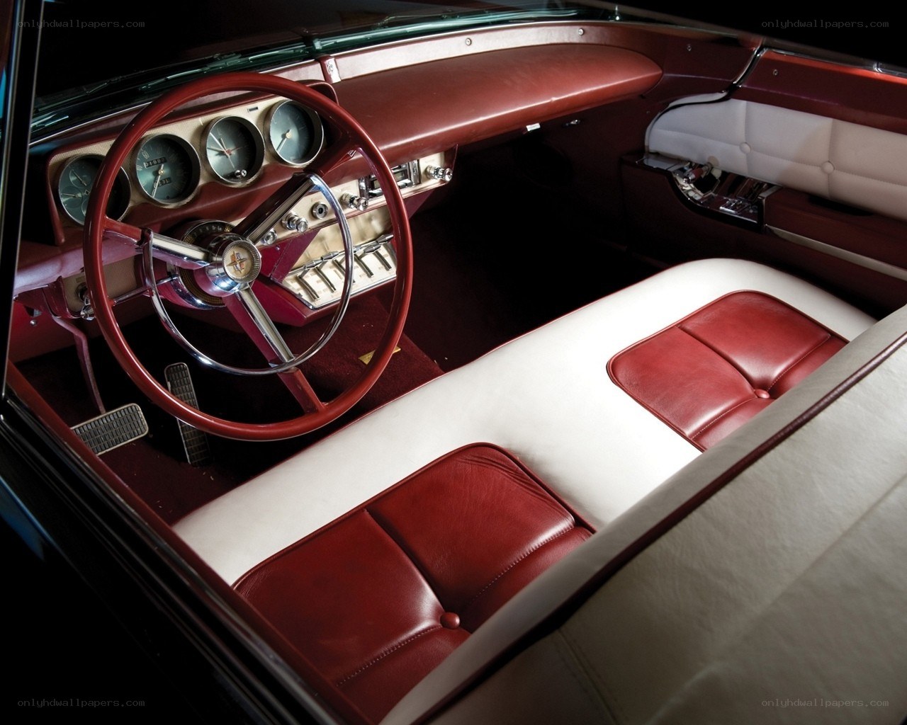 classic car interior