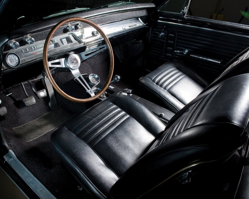 classic car interior