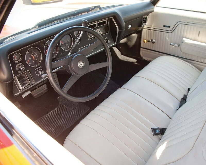 Classic car interior