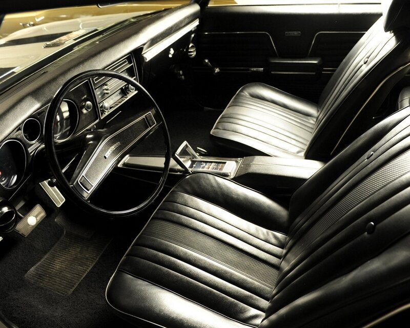 classic car interior