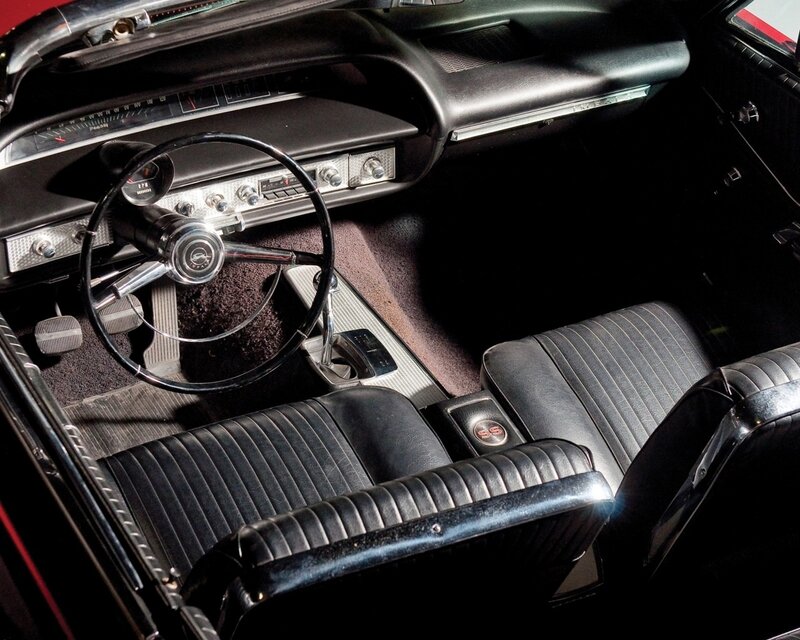 classic car interior