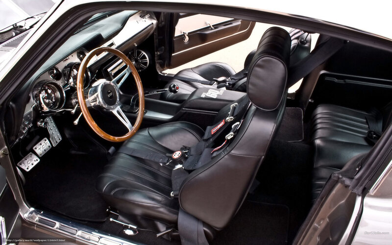 classic car interior