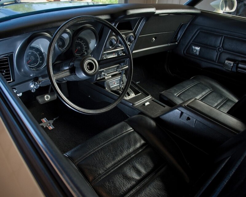 Classic car interior
