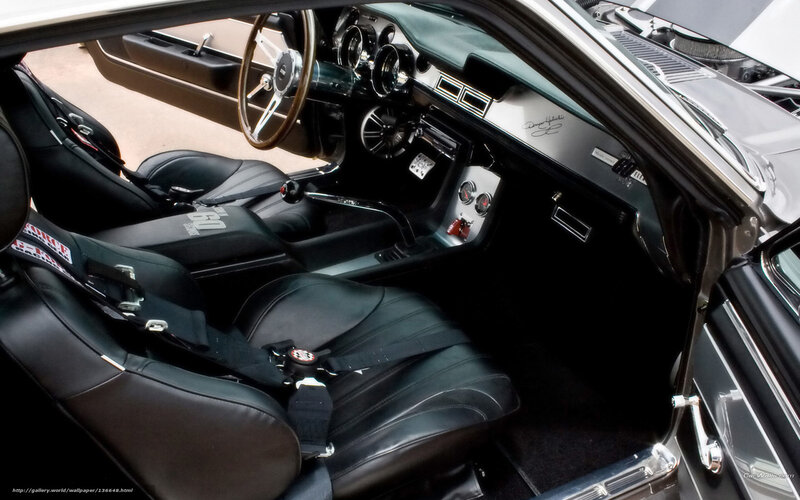 classic car interior