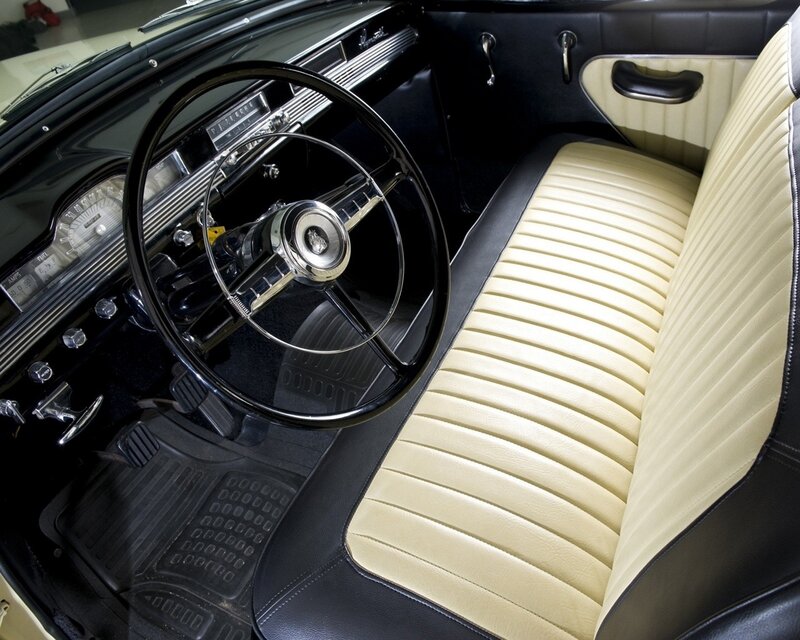 classic car interior