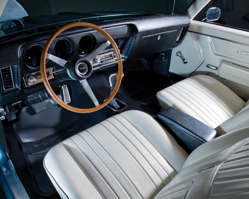 Classic car interior