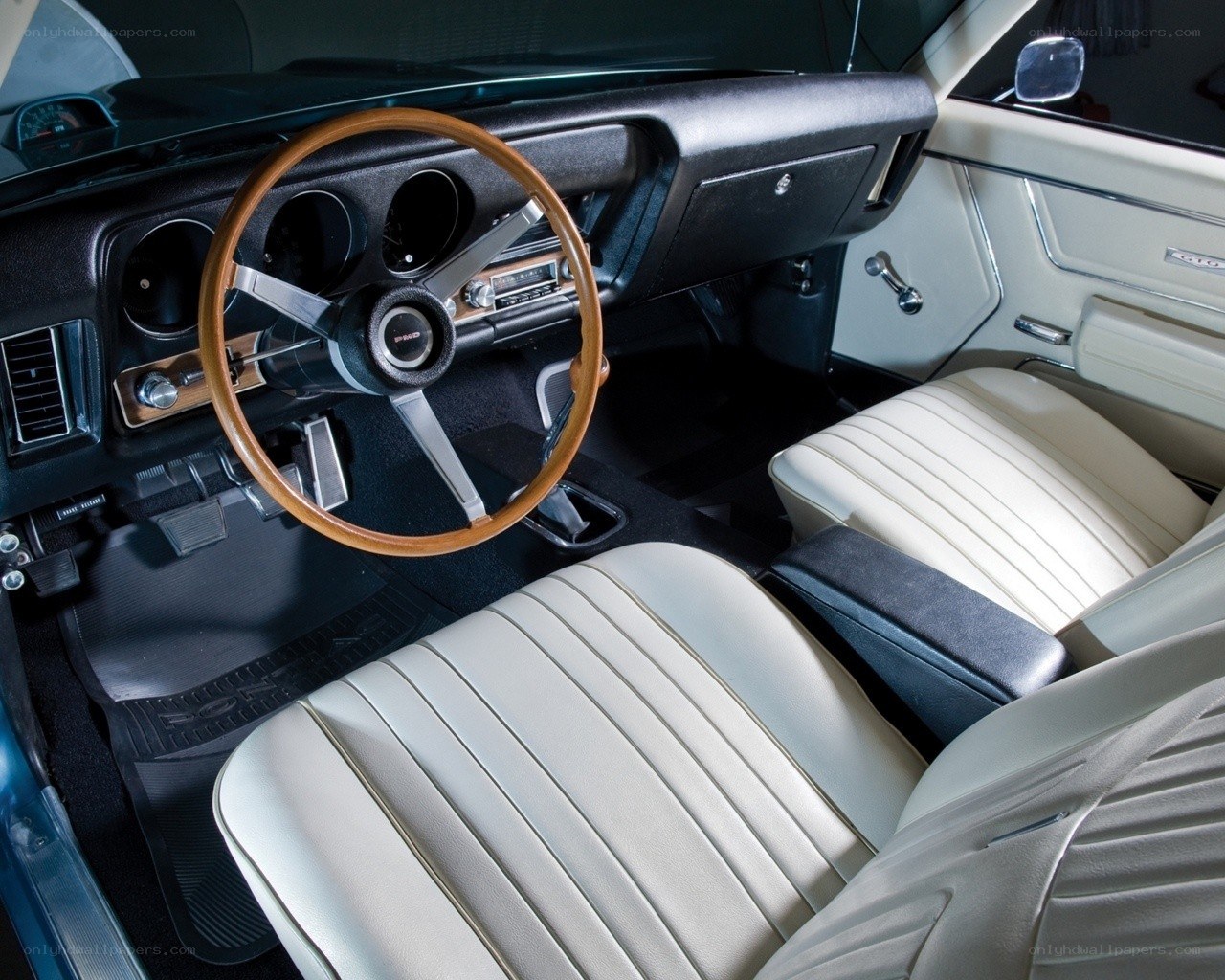 Classic car interior