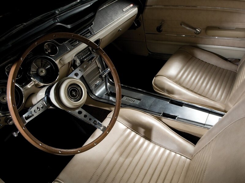 classic car interior