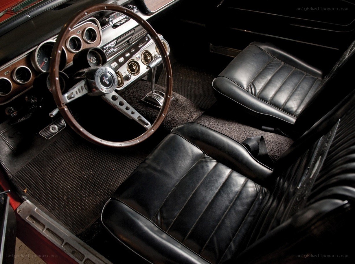 classic car interior