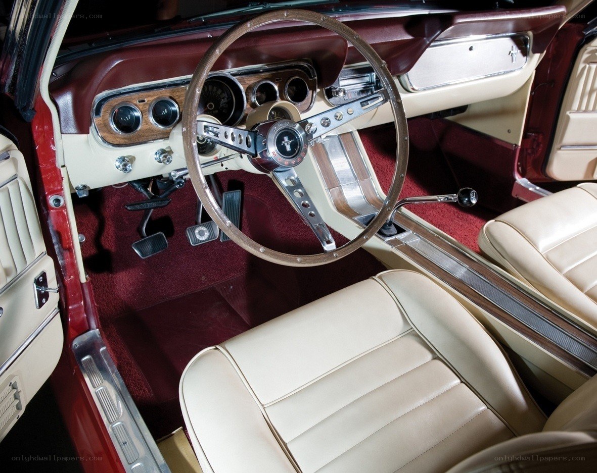 classic car interior