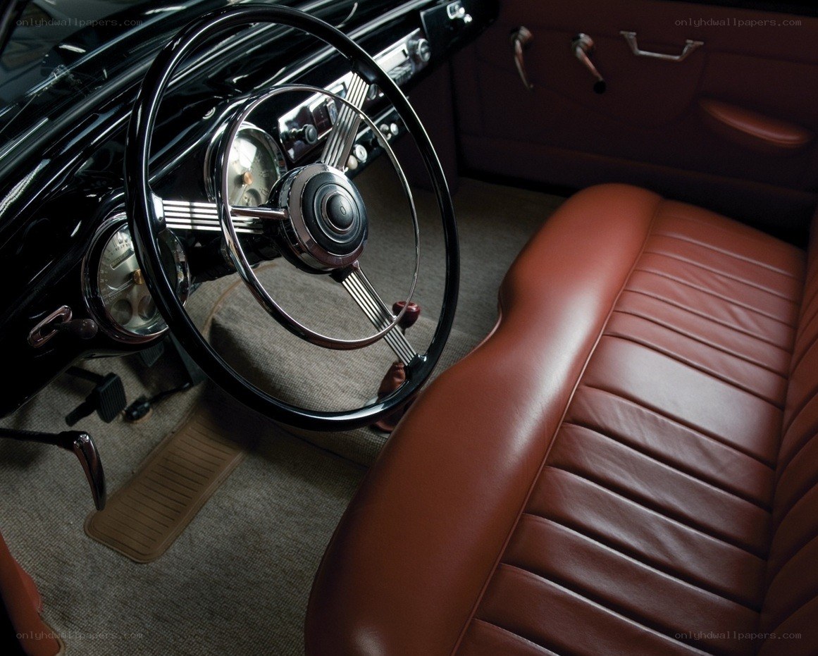 classic car interior