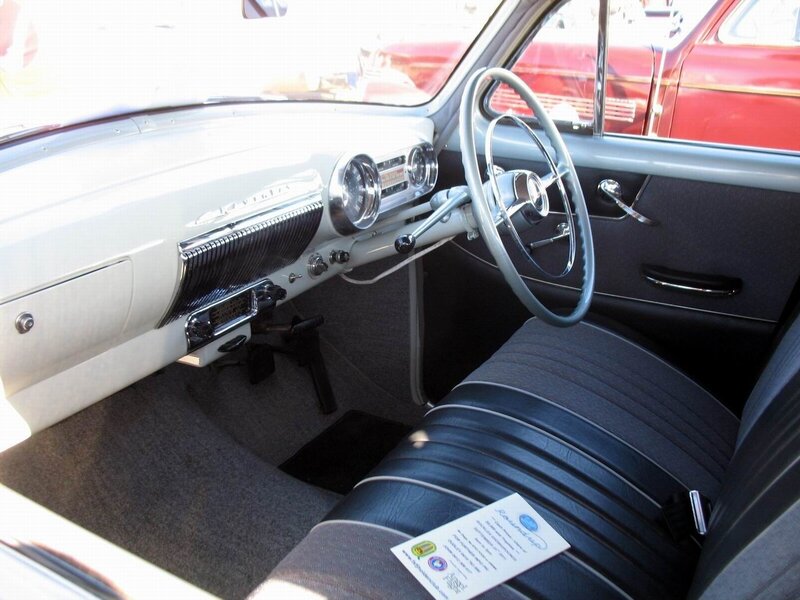 Classic car interior