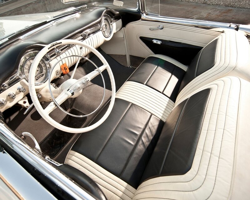 Classic car interior