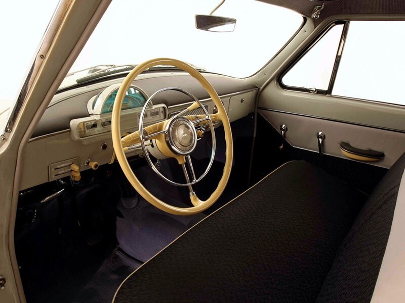 Classic car interior