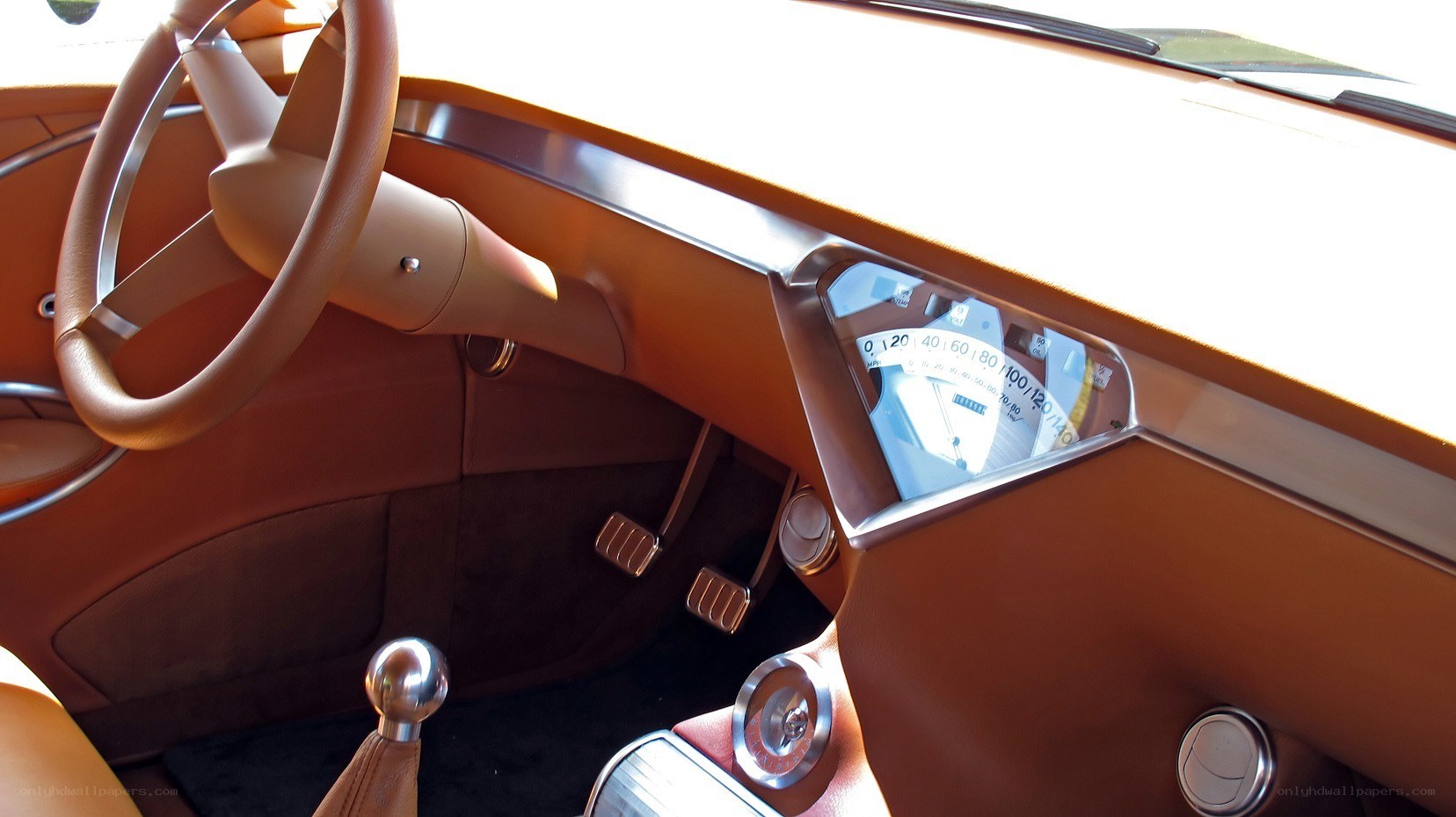 classic car interior