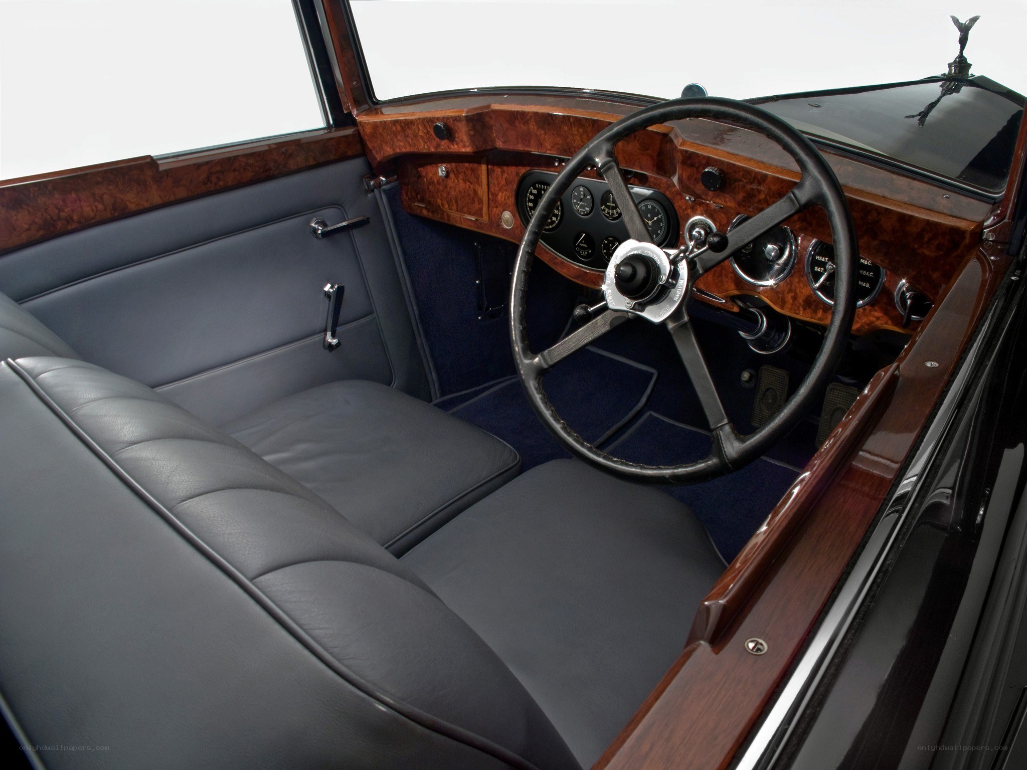 Classic car interior