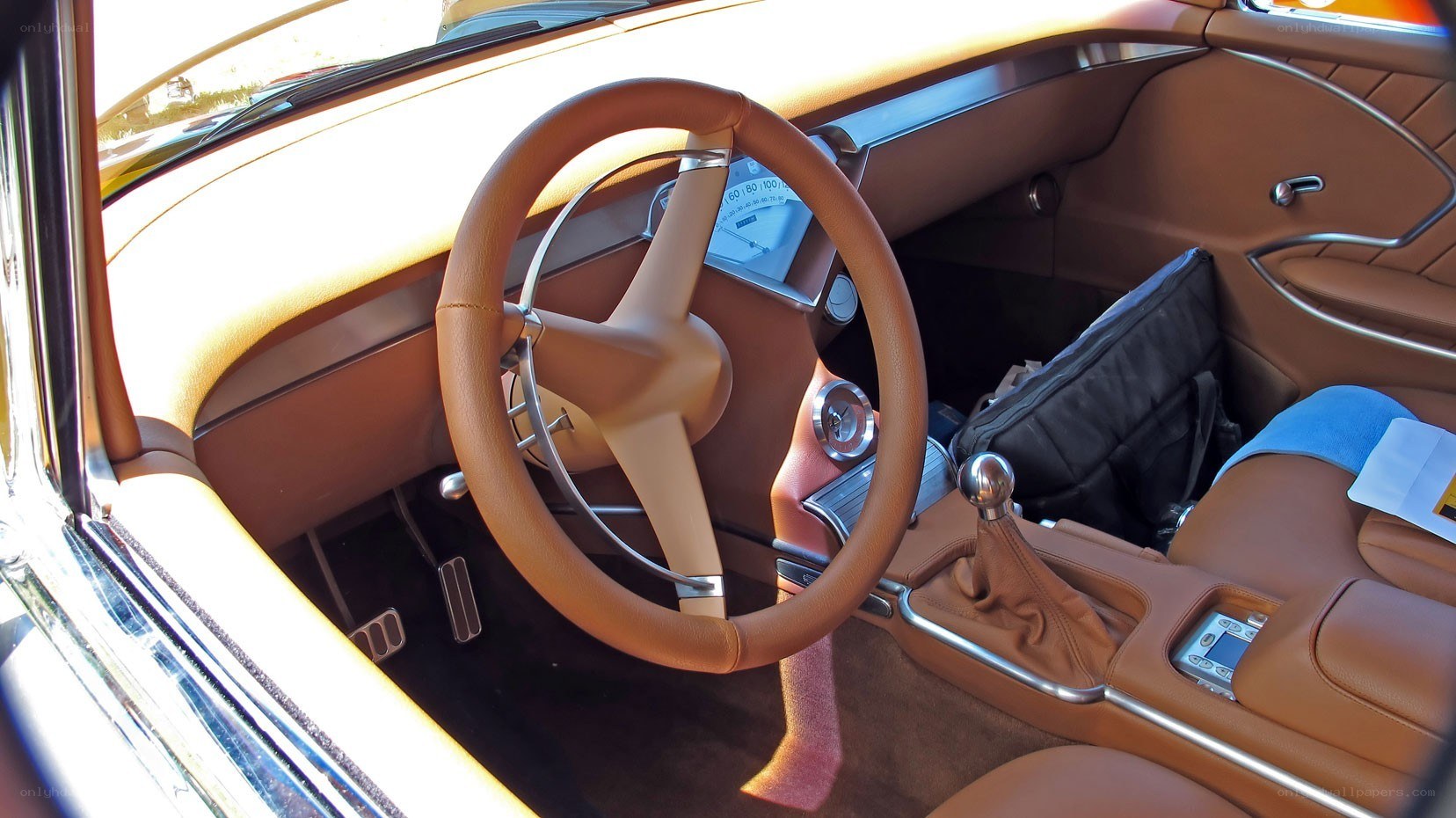 classic car interior