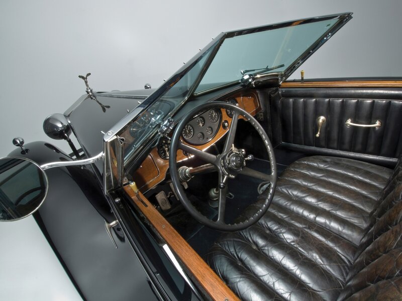 Classic car interior
