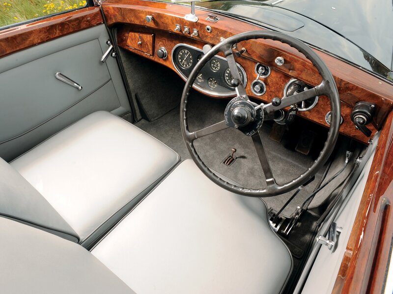 Classic Car Interior — Brown, Calm, Afternoon, Photograph