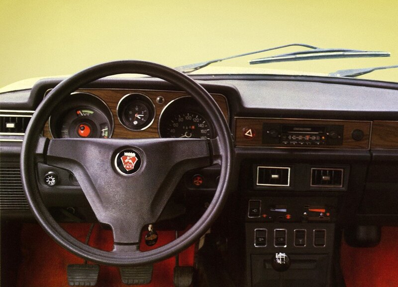classic car interior dashboard