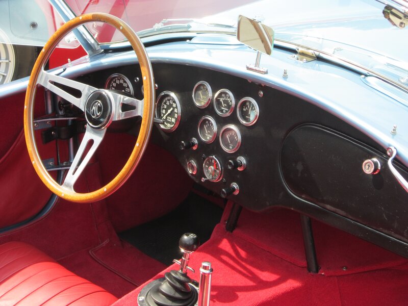 classic car interior dashboard