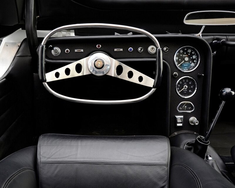 classic car interior dashboard
