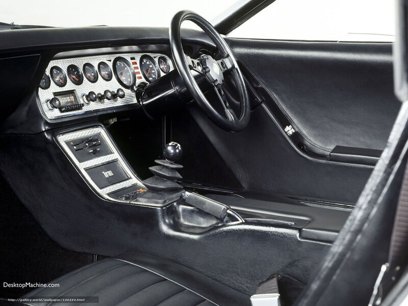 classic car interior dashboard