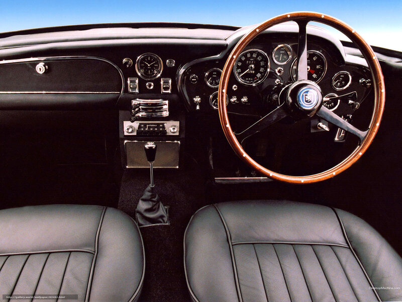 classic car interior dashboard