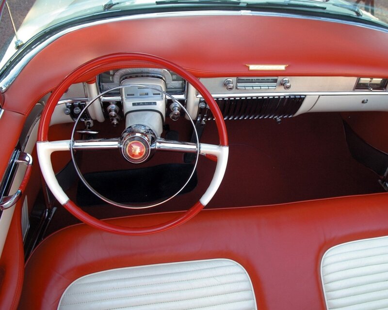Classic Car Interior — Retro