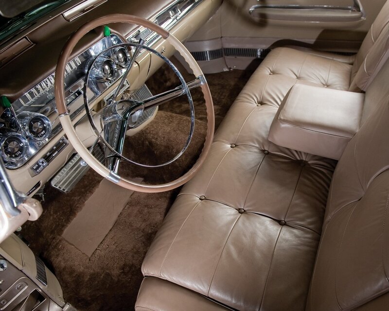 Classic Car Interior — Tan