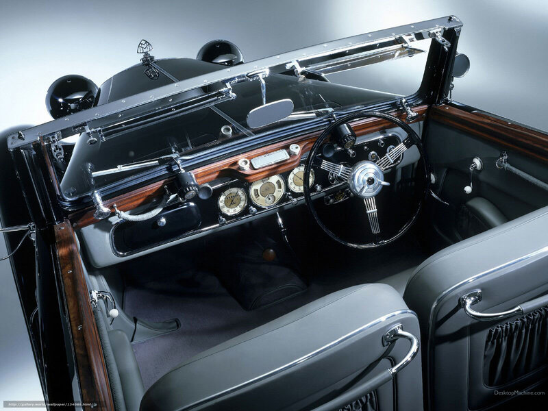 classic car interior