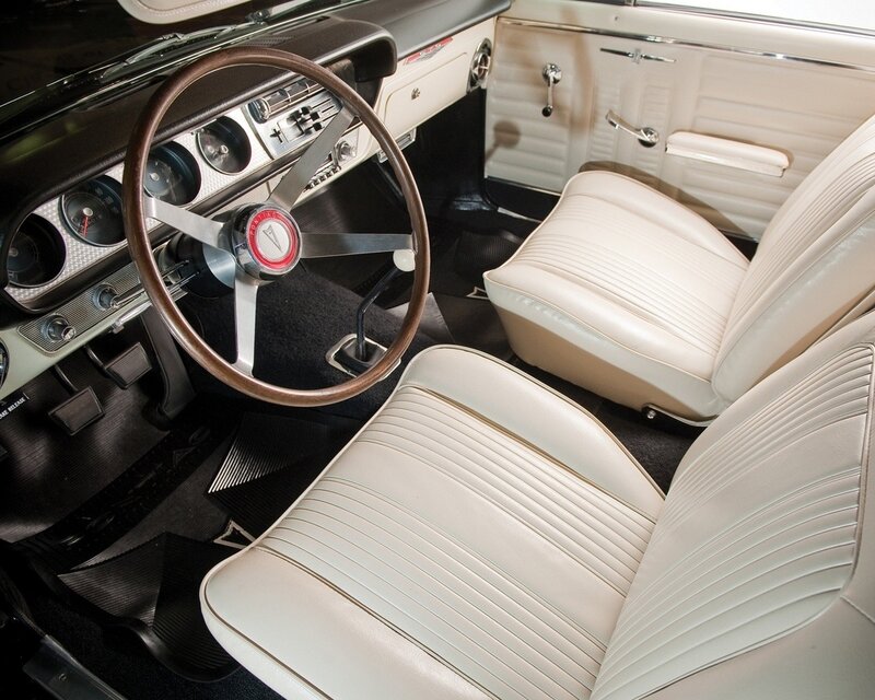 Classic Car Interior — White, Retro, Photograph