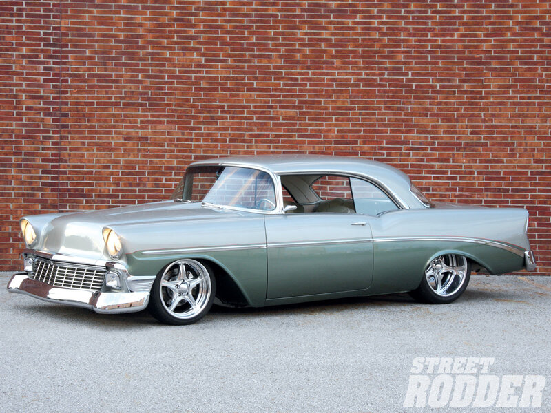Classic Car on Pavement