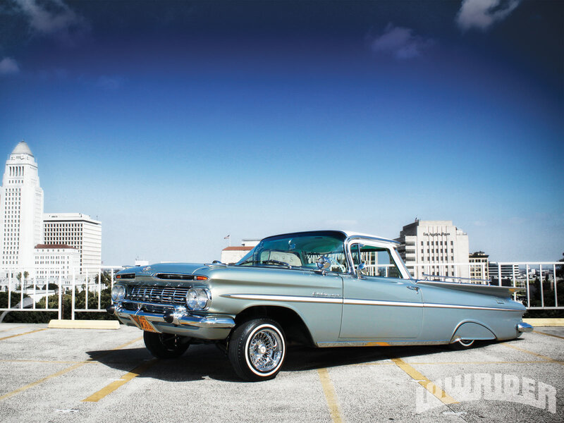 Classic Car on Rooftop
