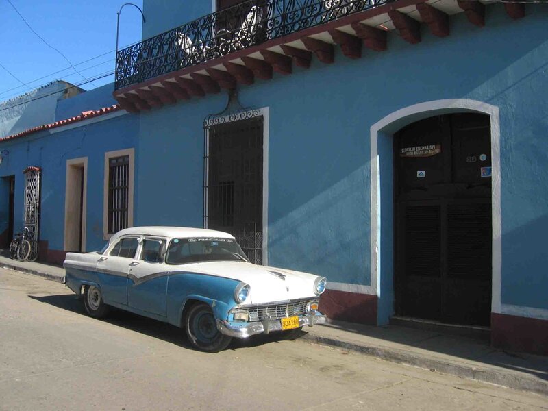 Classic Car on Street