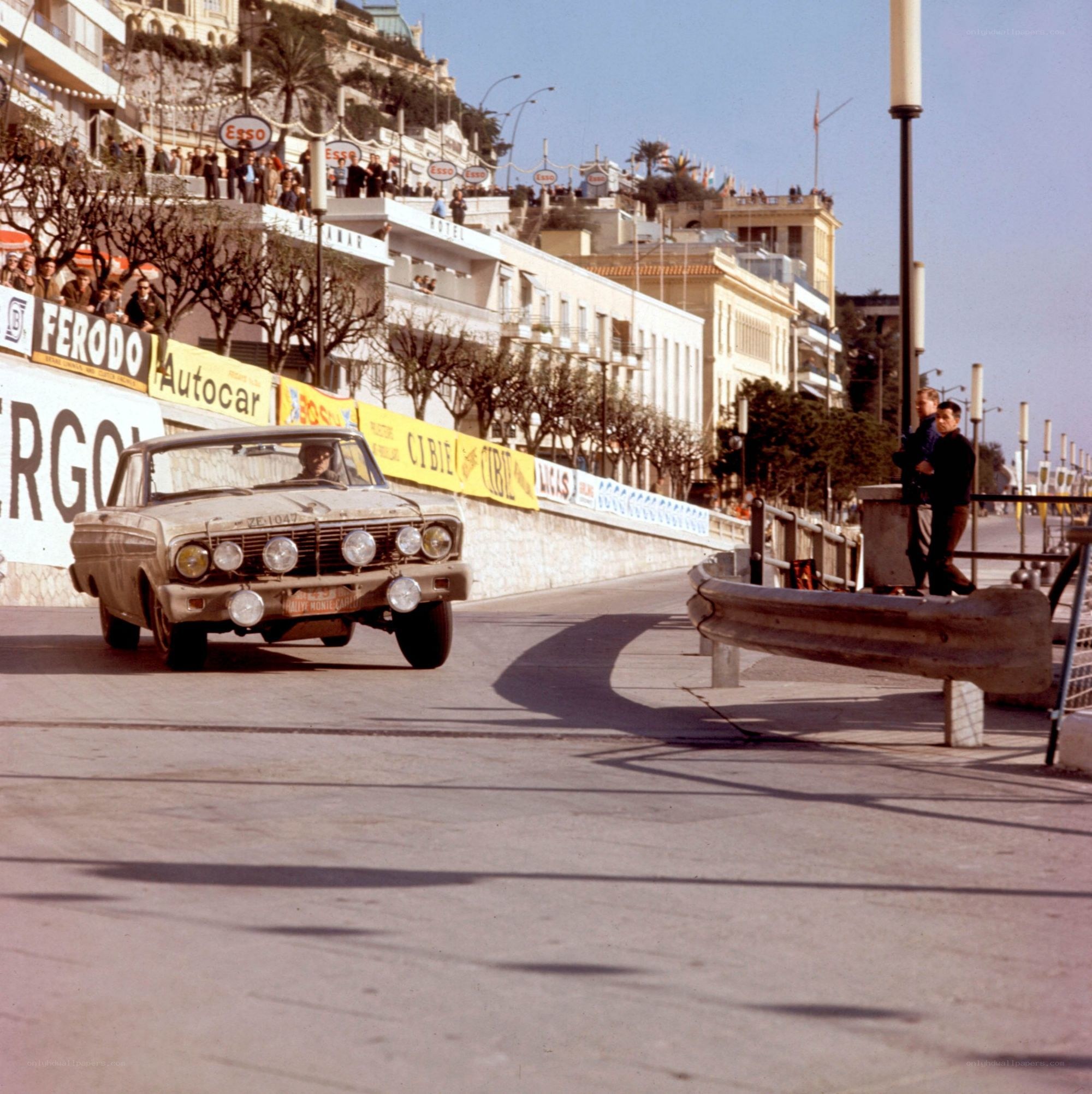 Classic car racing in Monaco