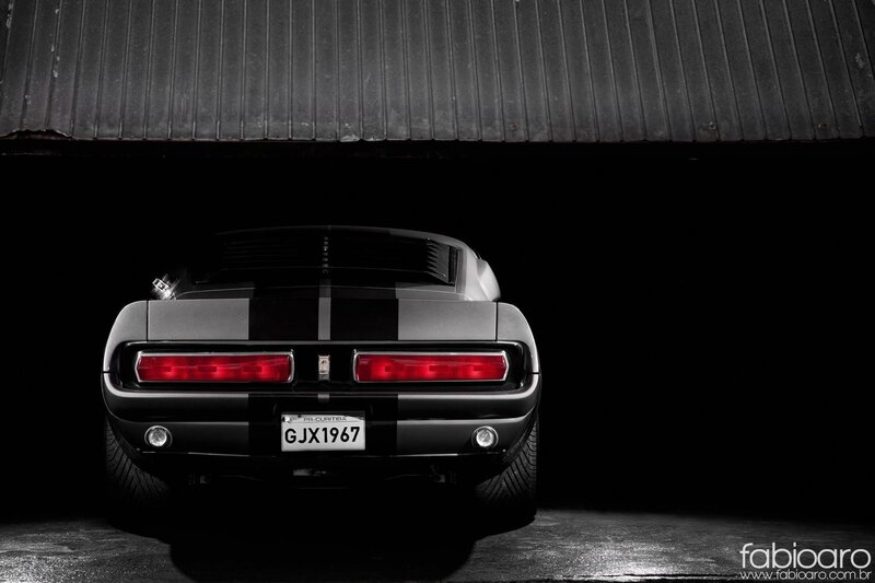 classic car rear view