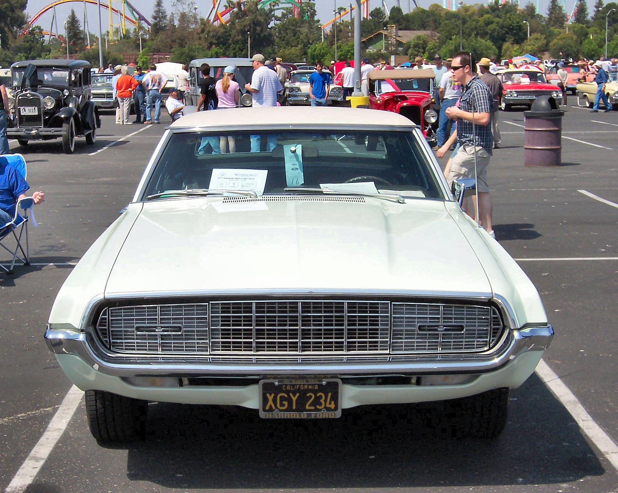 Classic car show in California