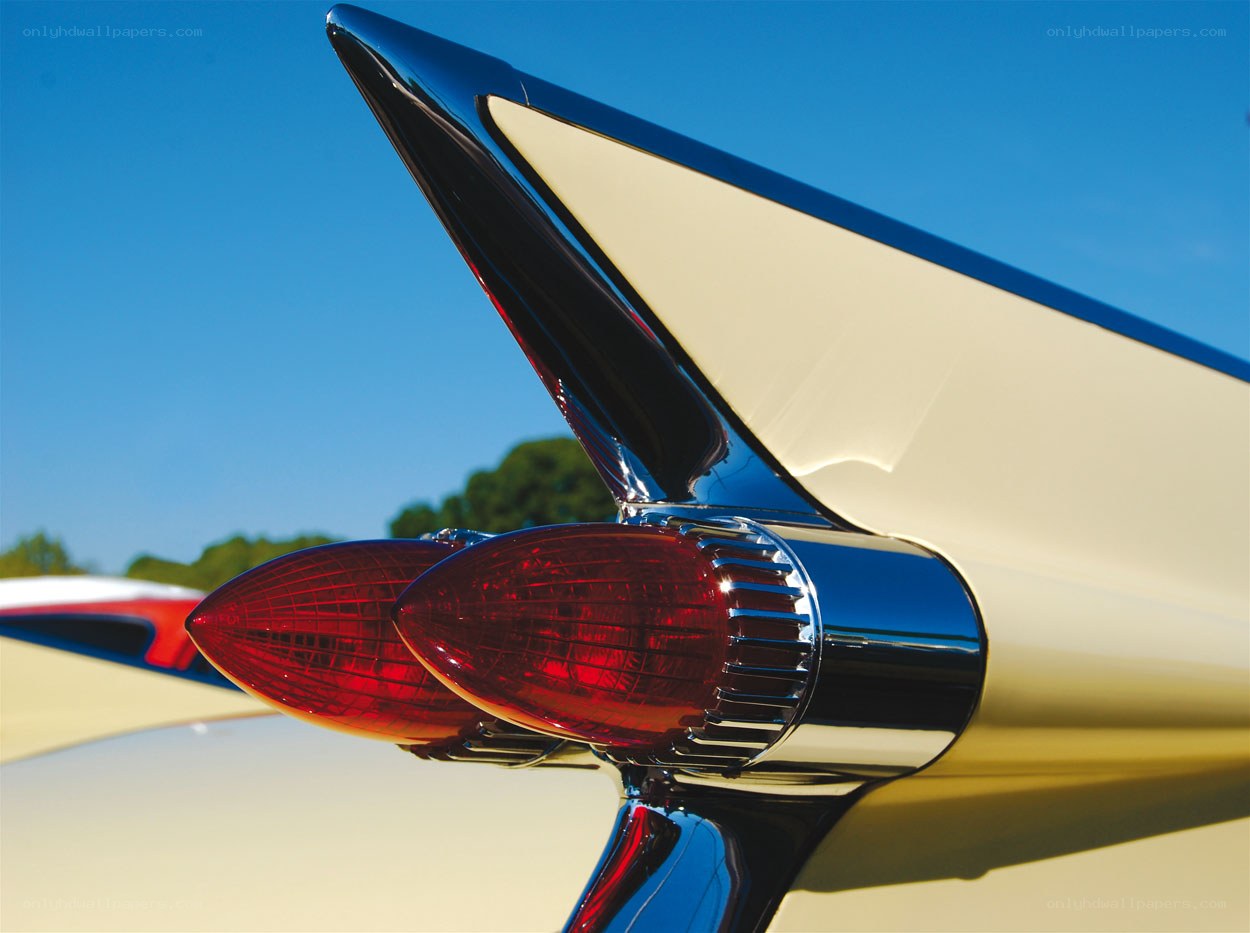 Classic car tail light detail